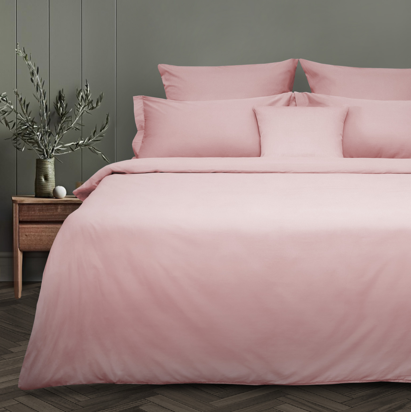Постельное белье Soft pink, сатин постельное белье pink marshmallow