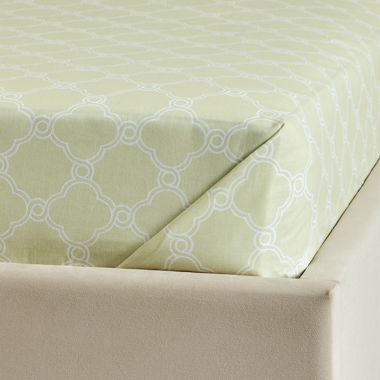 Простыня Рай/Paradise, зеленая