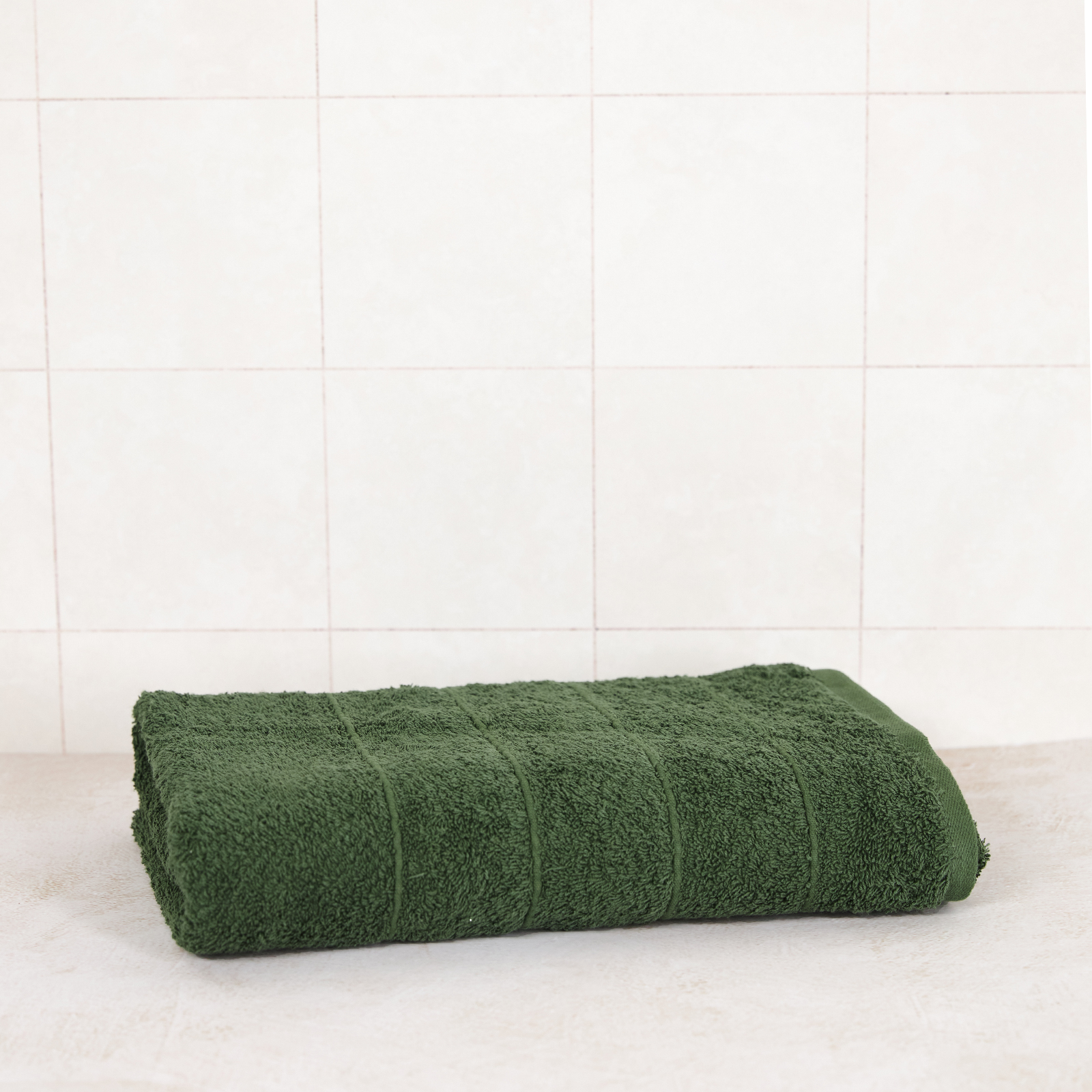 Полотенце махровое Олимп, зеленое CozyHome, цвет зеленый, размер 50х90 - фото 2