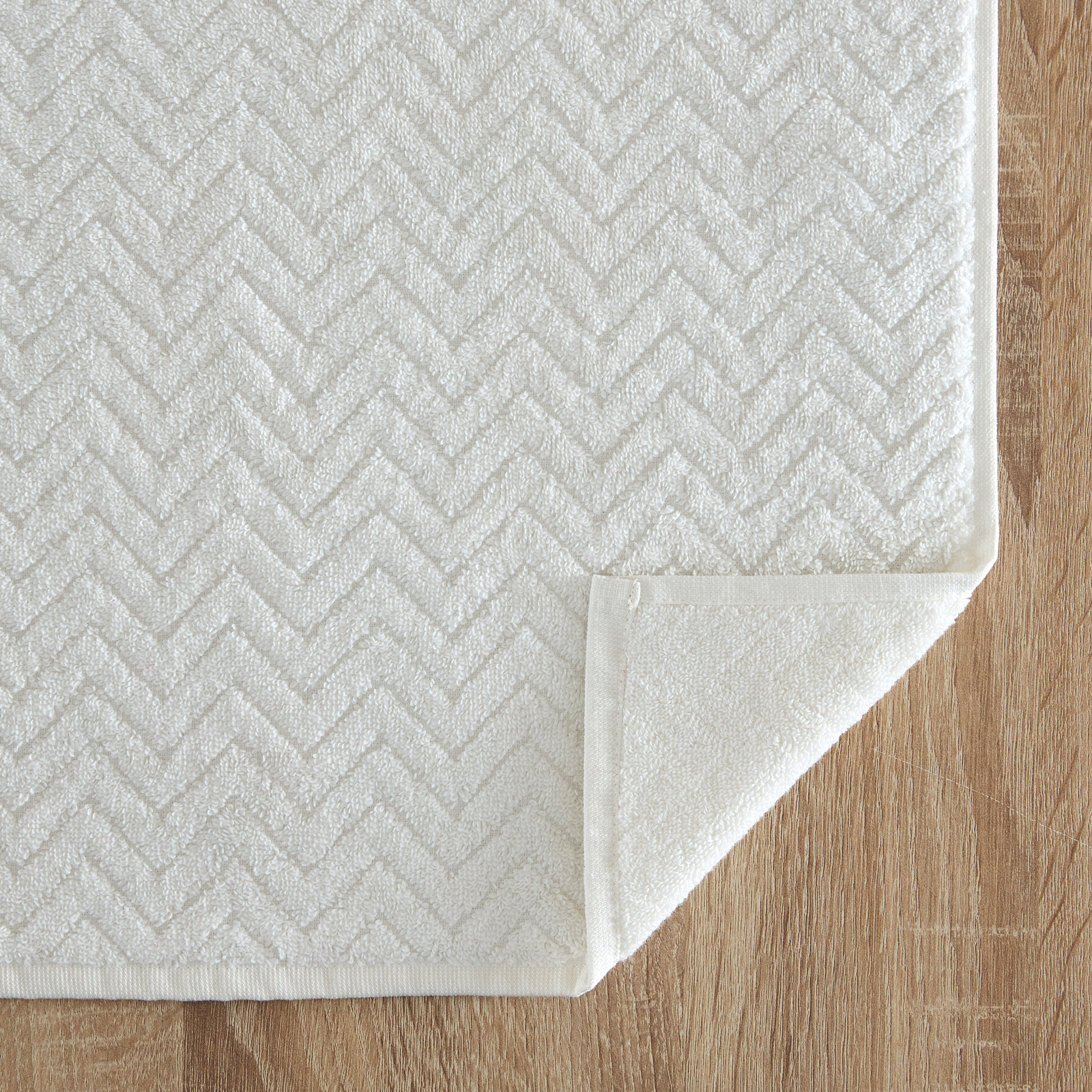 Полотенце махровое Zigzag, экрю CozyHome, цвет белый, размер 70х140 - фото 2