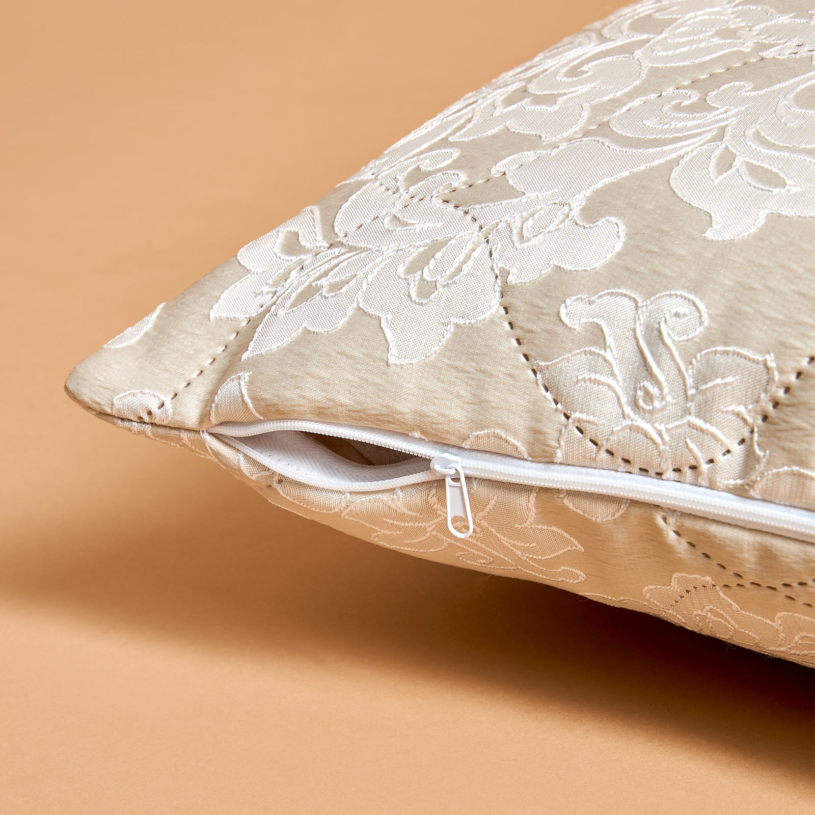 Подушка декоративная Versailles CozyHome, цвет бежевый, размер 45х45 - фото 4