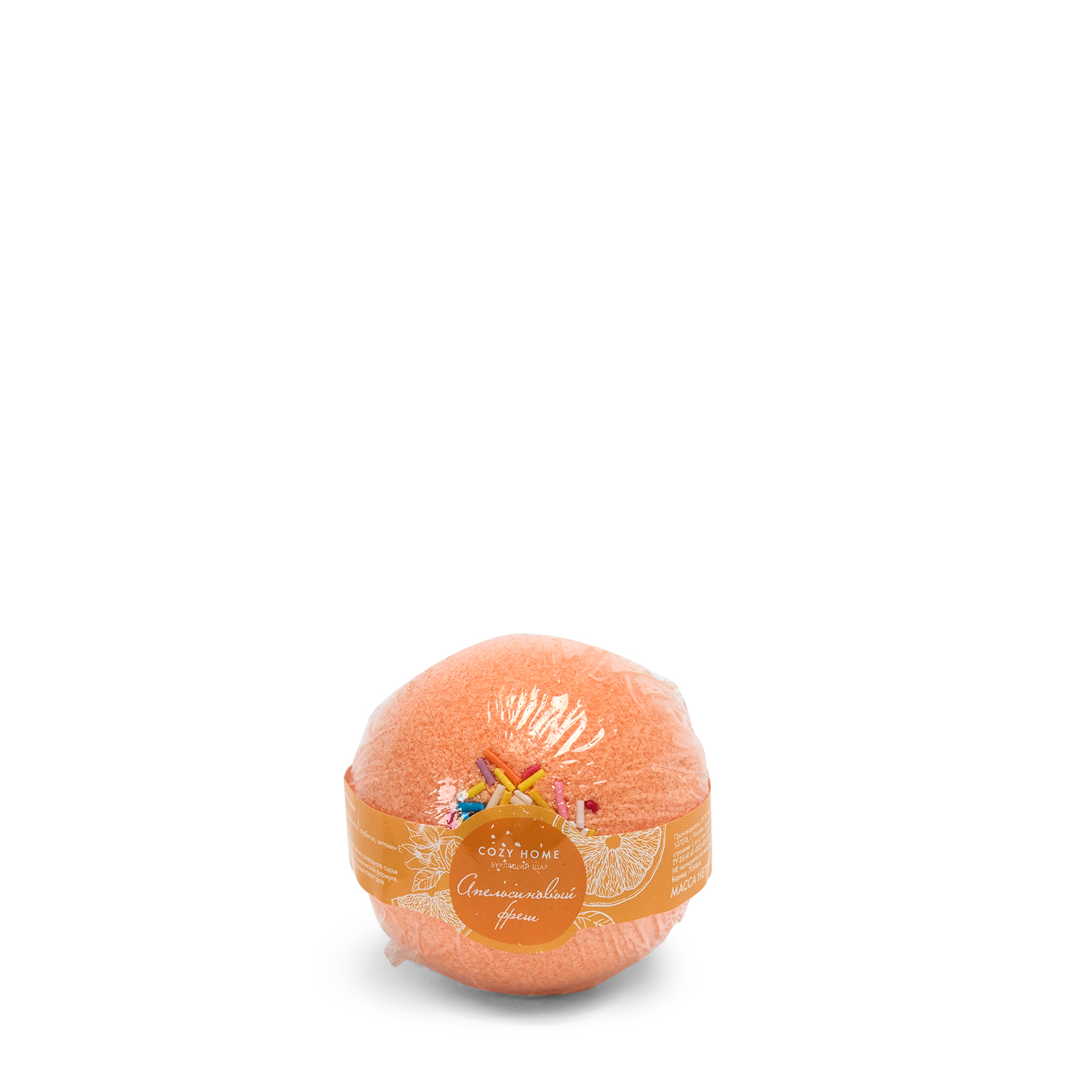 Шар для ванны Апельсиновый фреш CozyHome, цвет оранжевый, размер Один размер - фото 5