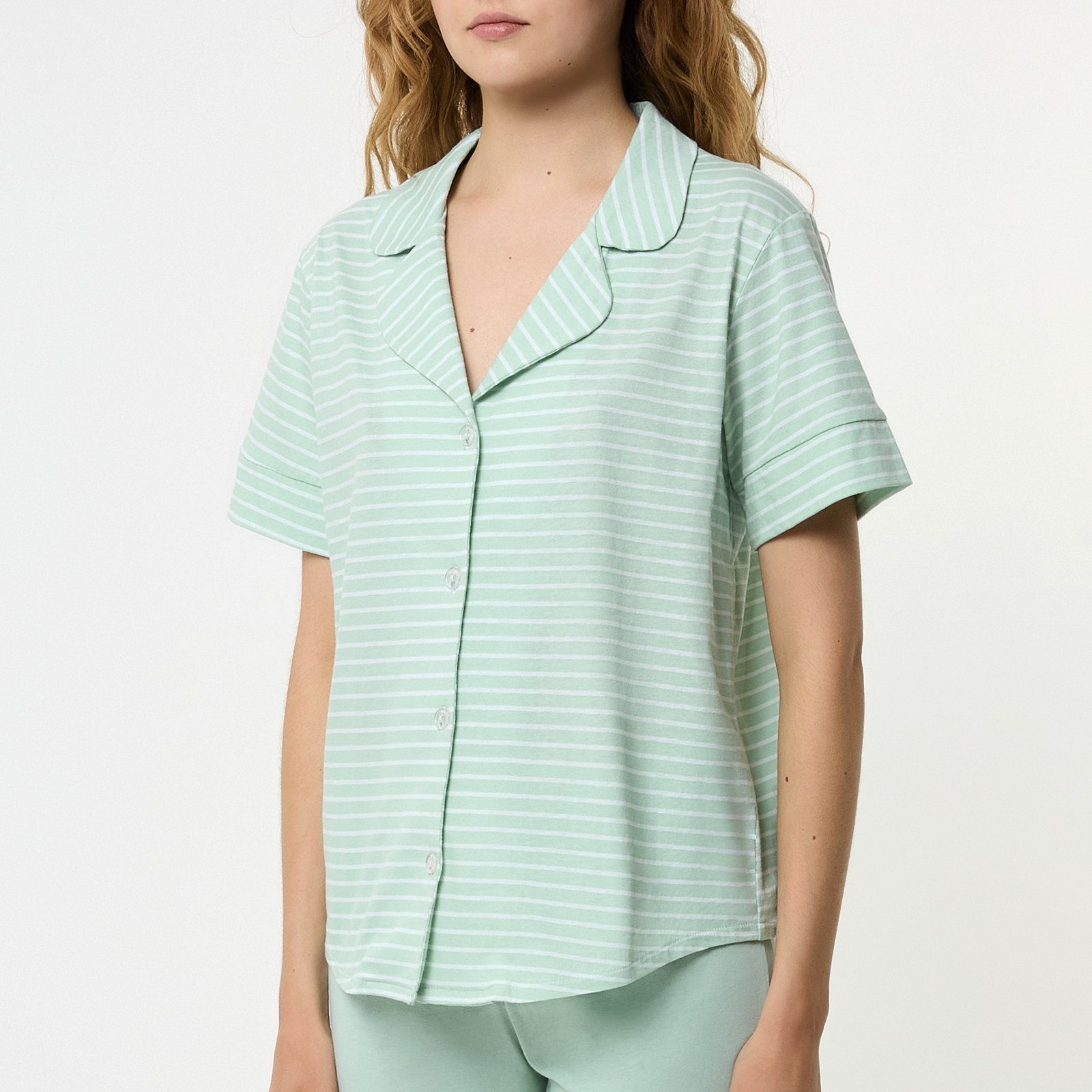 Пижама Sea cruise CozyHome, цвет зеленый, размер 42-44 - фото 2