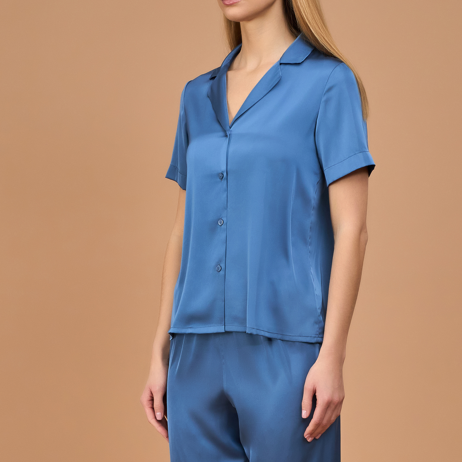 Пижама Alisma, кобальт II CozyHome, цвет синий, размер 44 - фото 3