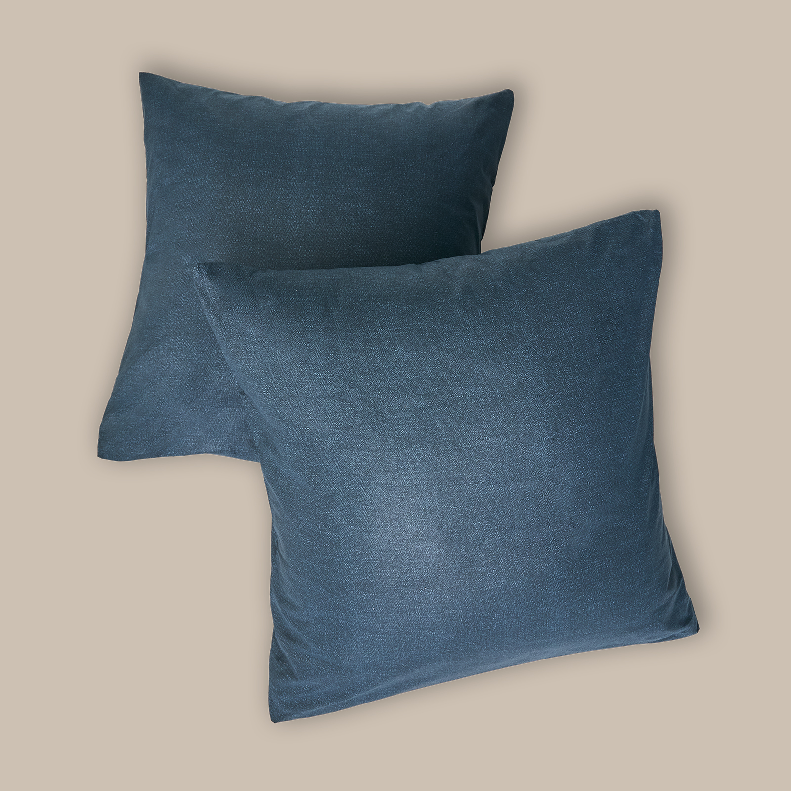 Комплект наволочек Indigo CozyHome, цвет синий, размер 70х70 (2 шт.) - фото 1