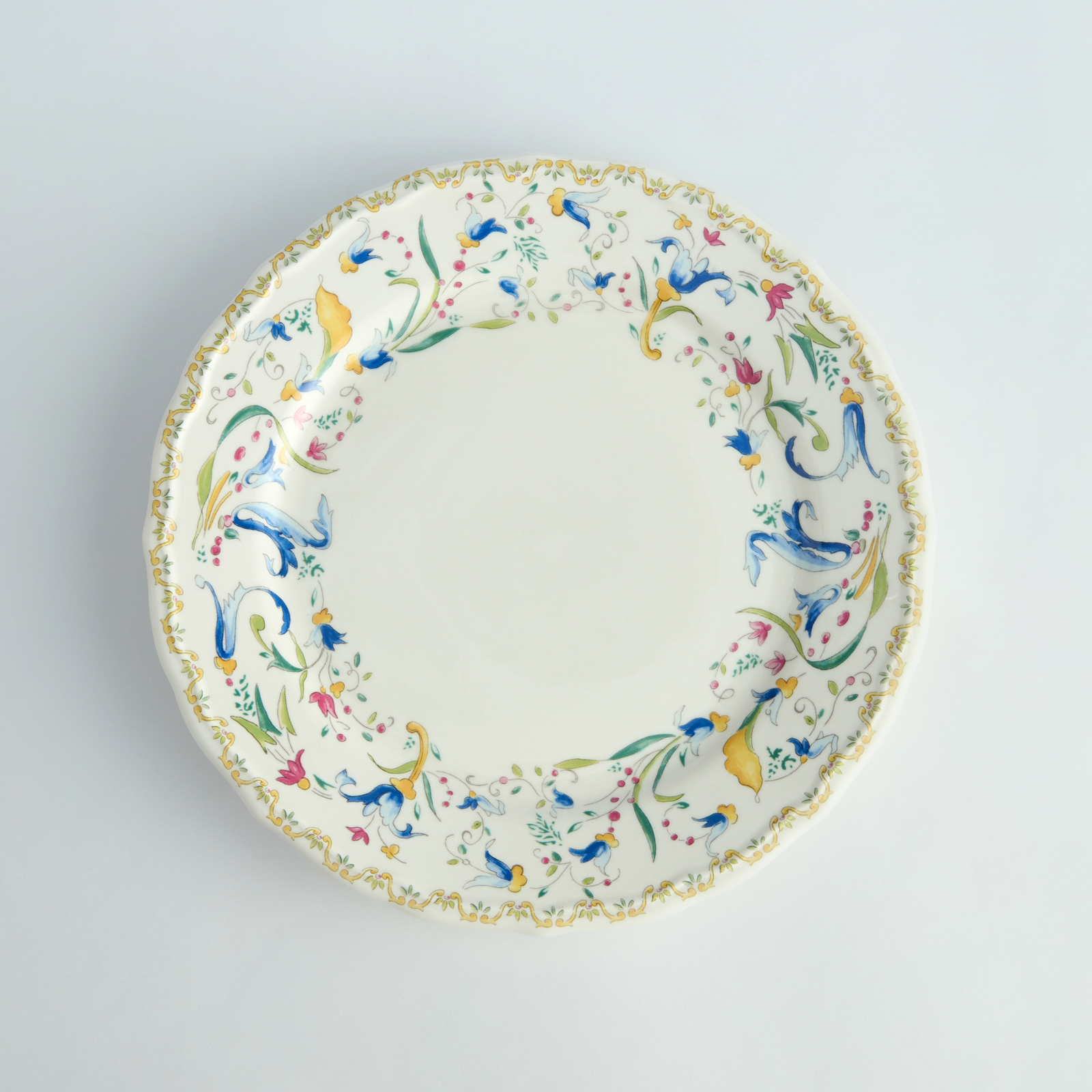 Тарелка Зайчата в кружевах/ Merletto e Coniglietti