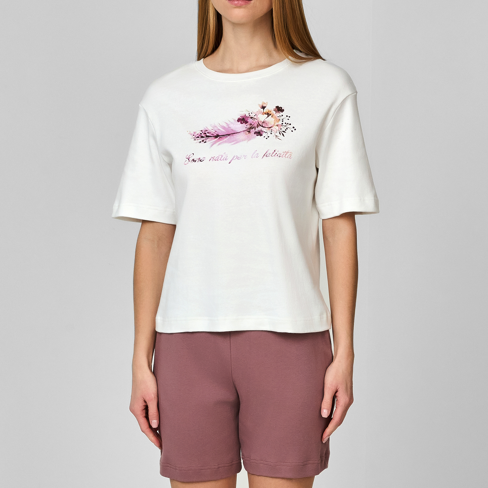 Пижама Autumn, с шортами CozyHome, цвет мультиколор, размер 54 - фото 3