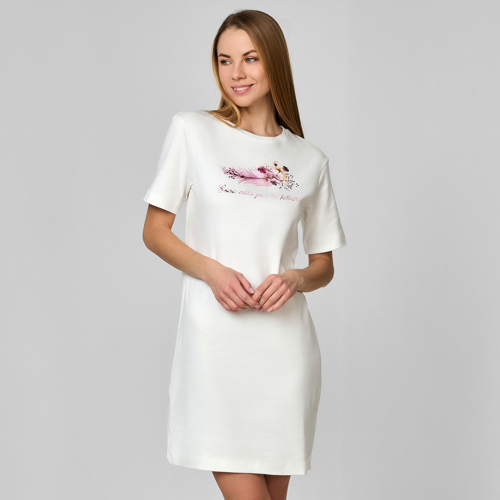 Сорочка Autumn, экрю CozyHome, цвет белый, размер 44 - фото 1