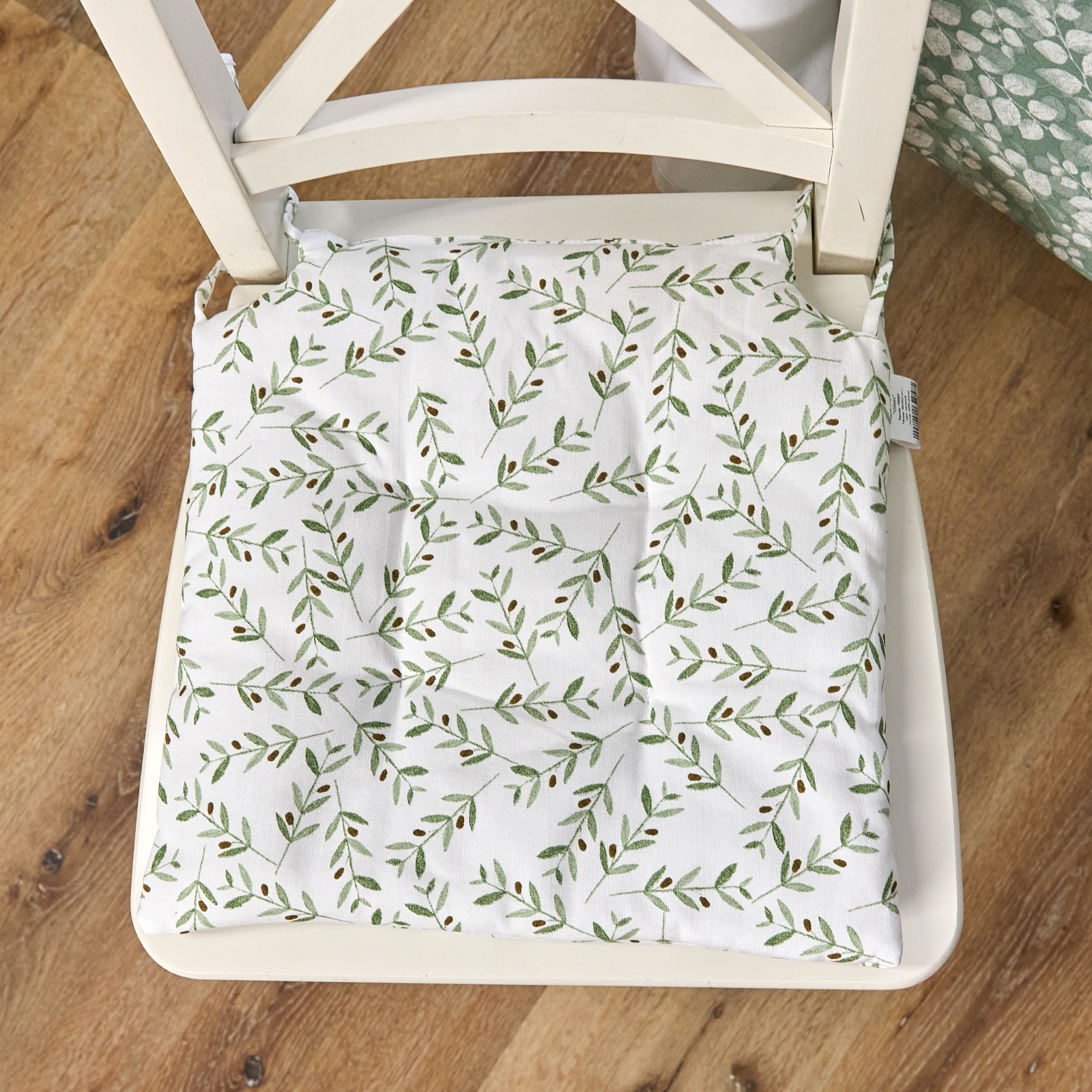Подушка на стул Olives, 2 шт CozyHome, цвет зеленый, размер Один размер - фото 2