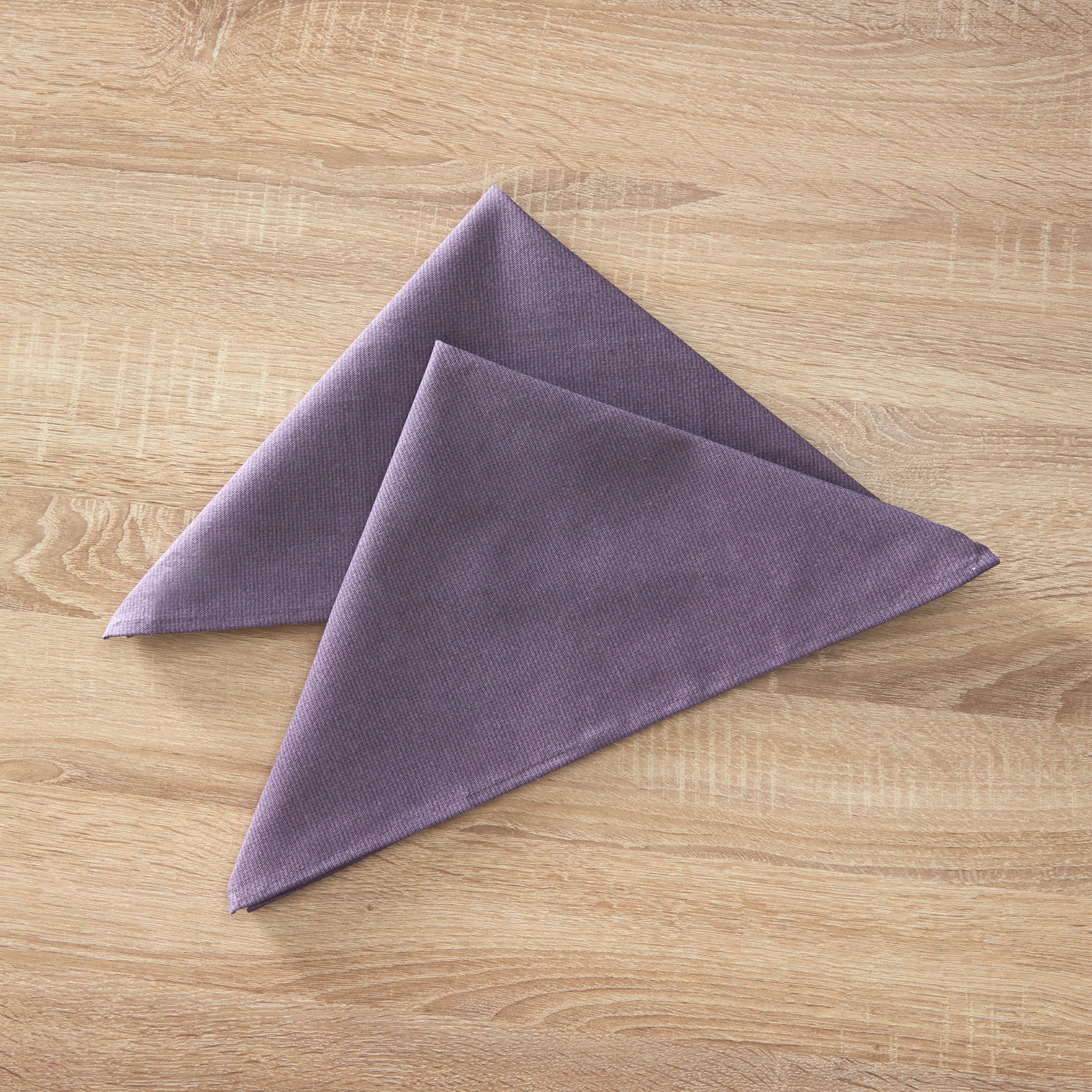 Набор салфеток Basic CozyHome, цвет фиолетовый, размер 45х45 (2 шт.)