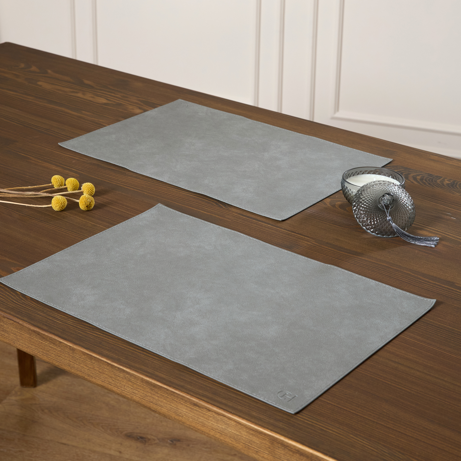 Набор плейсматов Рикки/Ricky, дымчатый