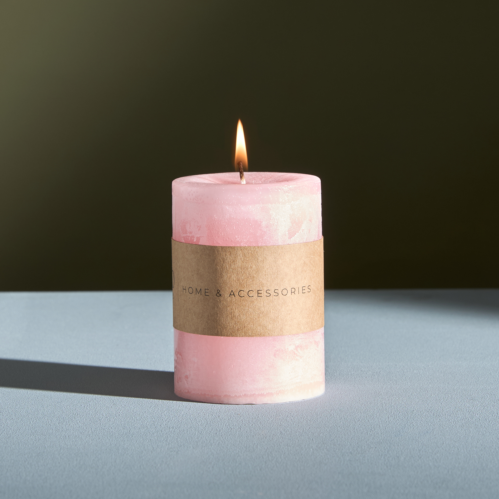 Свеча ароматическая Vettore Пион CozyHome, цвет розовый, размер средняя (⌀ 10 см) - фото 5