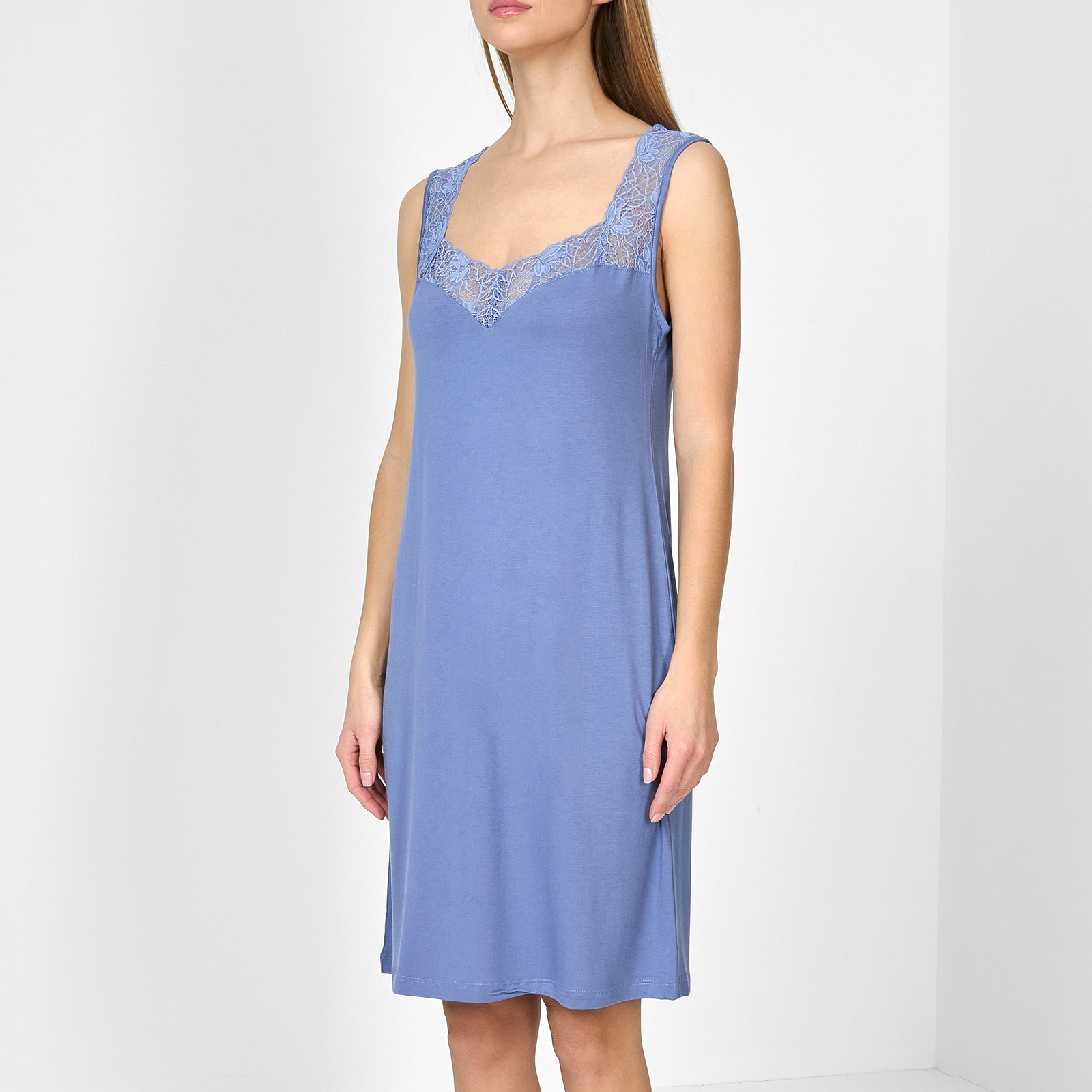 Сорочка Vita CozyHome, цвет синий, размер 56 - фото 3