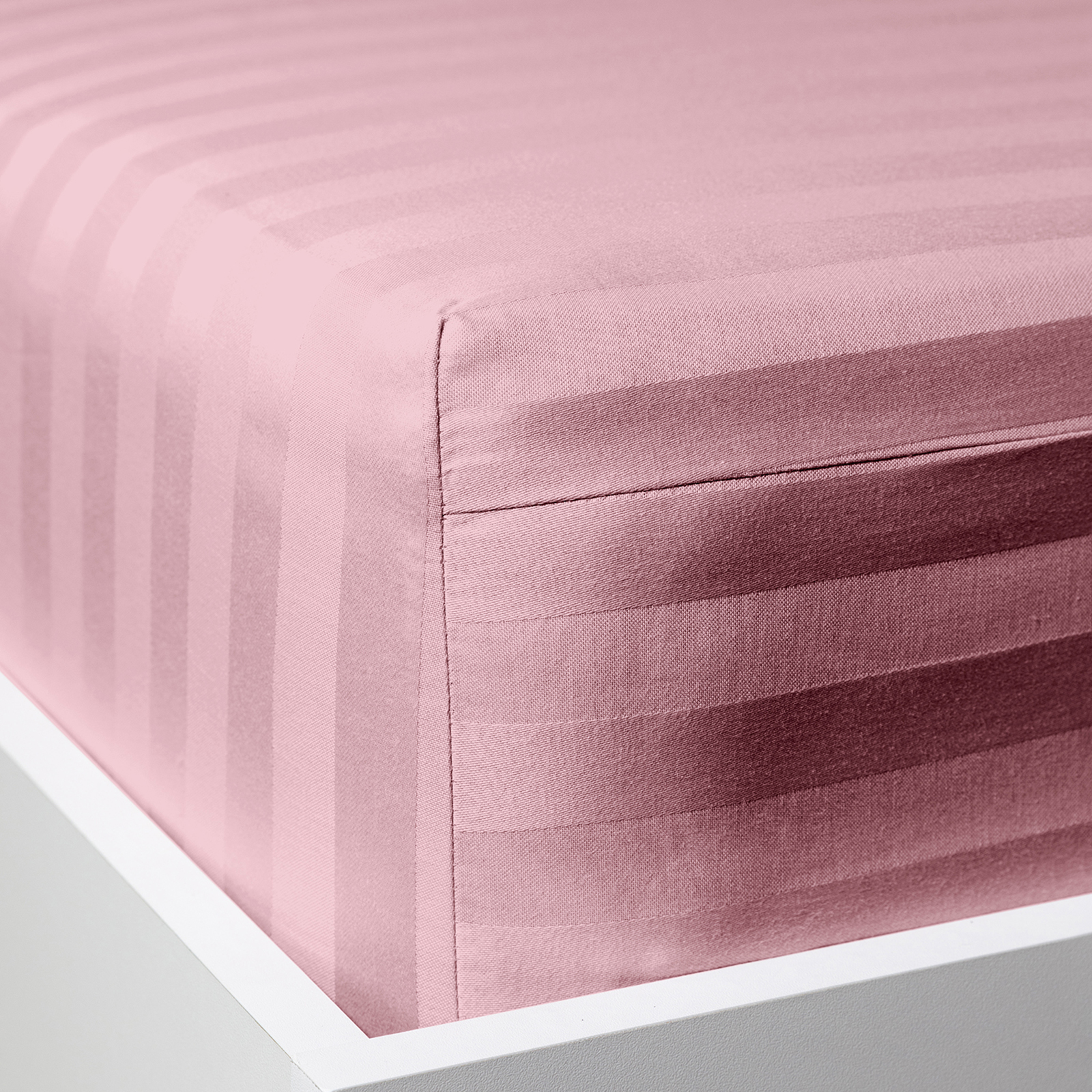 Простыня на резинке Нежно-розовый/Soft pink