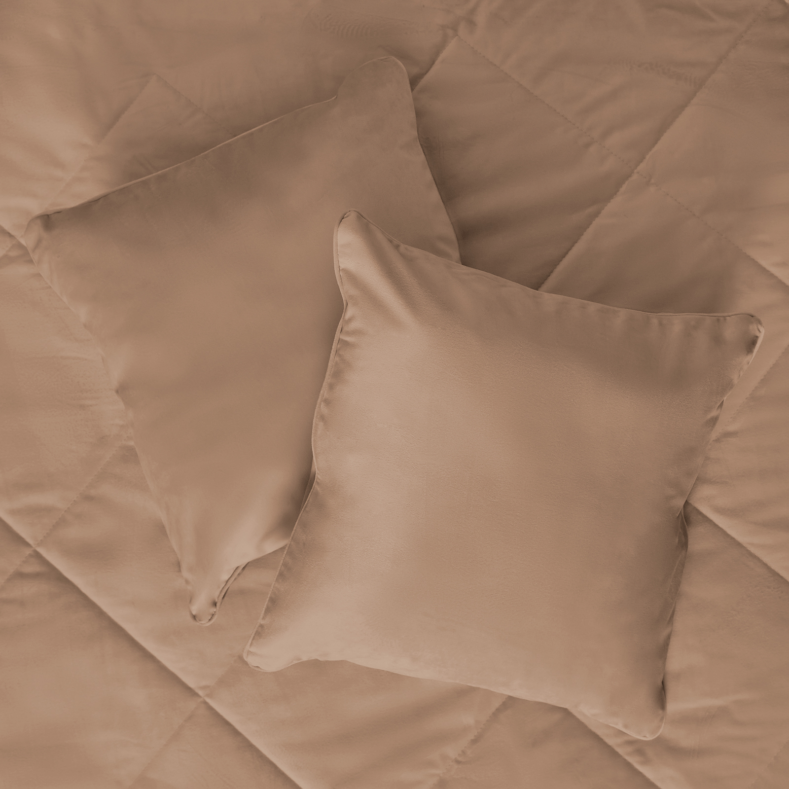 Подушка декоративная Vellut, молочный шоколад подушка автомобильная косточка на подголовник лен коричневый 16х24 см