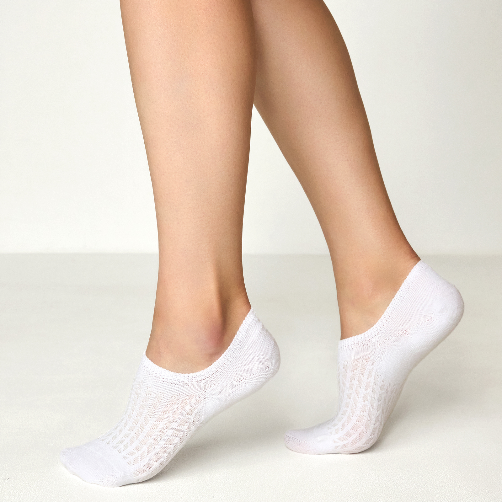 Следки Socks, черные/белые носки socks черные белые