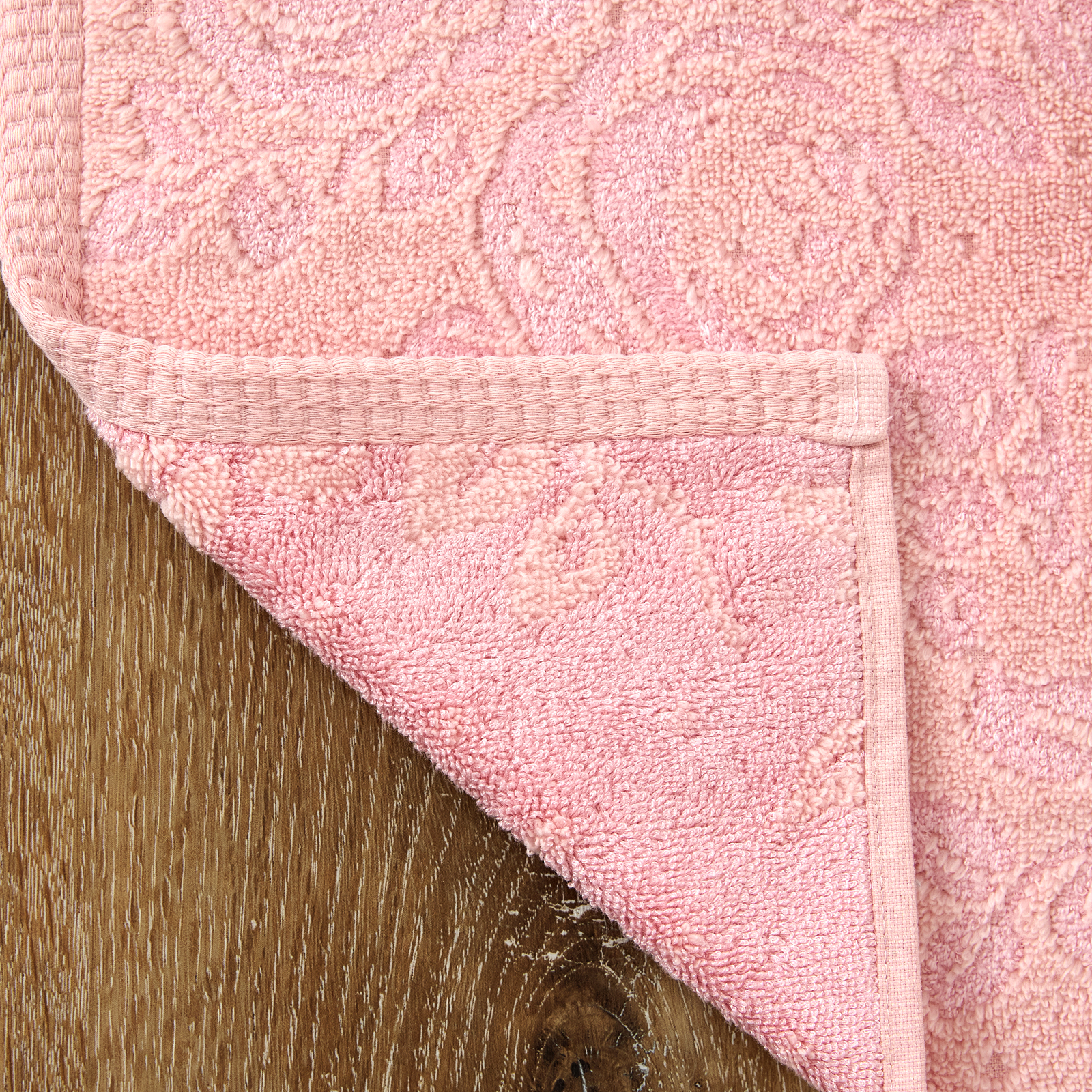 Полотенце махровое Rosina CozyHome, цвет розовый, размер 50х90 - фото 8