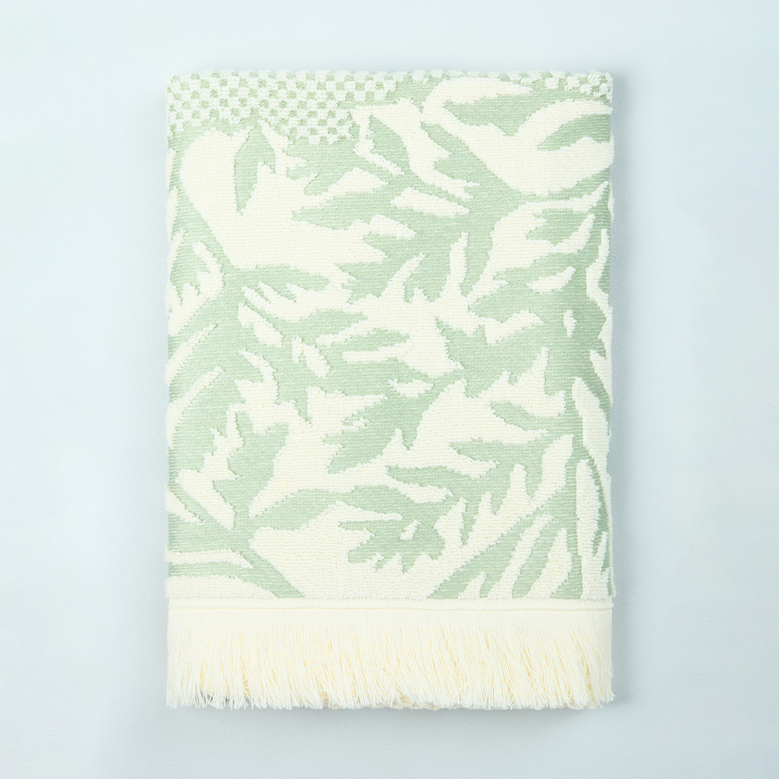 Полотенце махровое Тизиана/Tiziana, зеленое