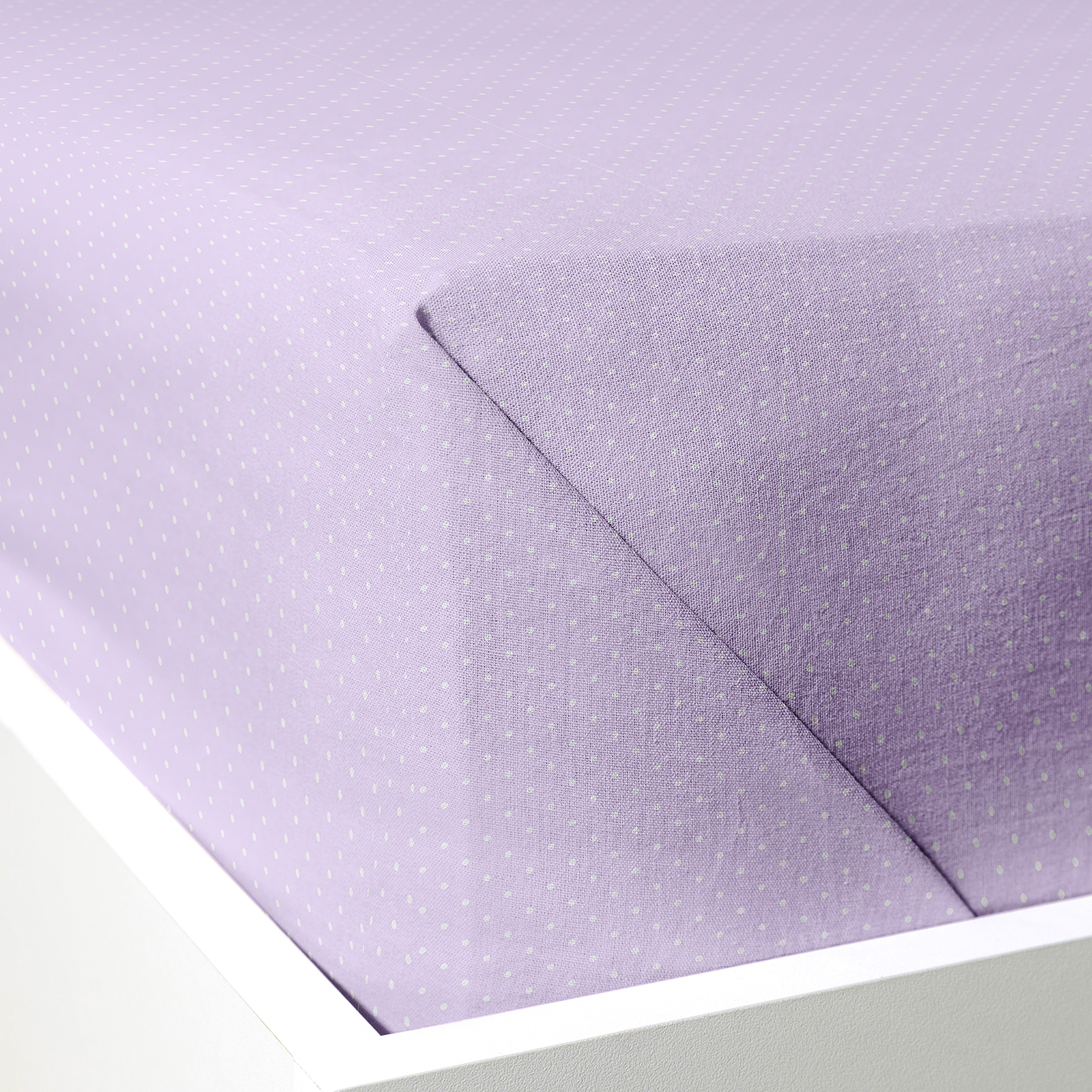 Простыня Лаванда (горошек)