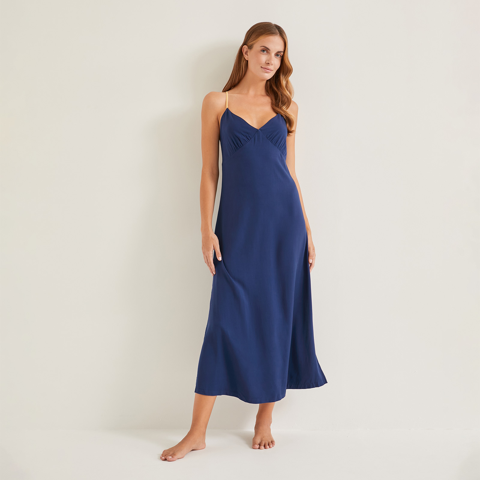 Сорочка Морской синий тюльпан/Navy Blue Tulip