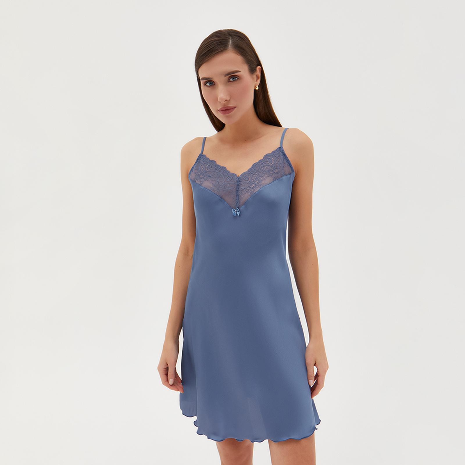 Сорочка Alisma, сапфир CozyHome, цвет синий, размер 42