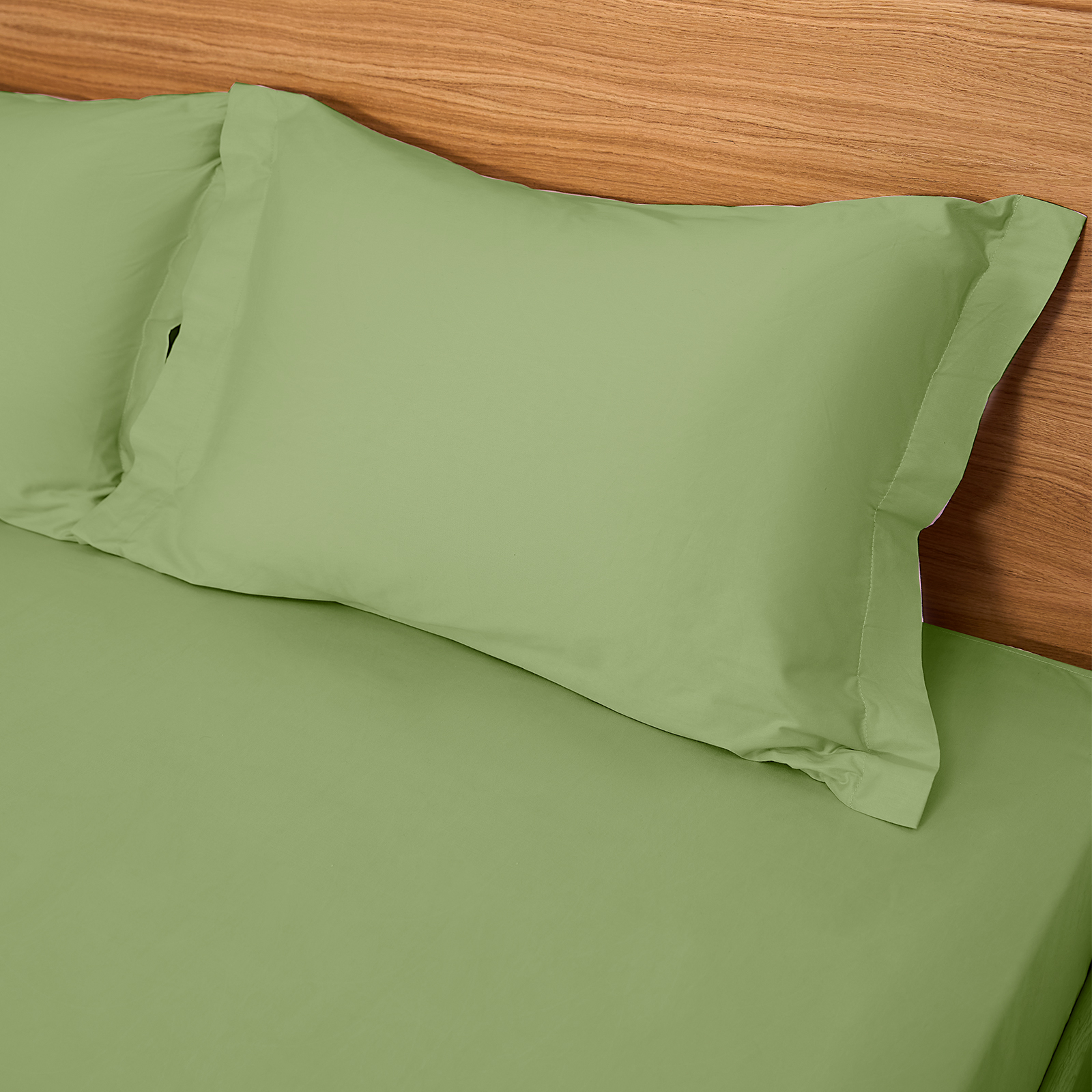 Комплект наволочек Foam green CozyHome, цвет зеленый, размер 50х70 - фото 2