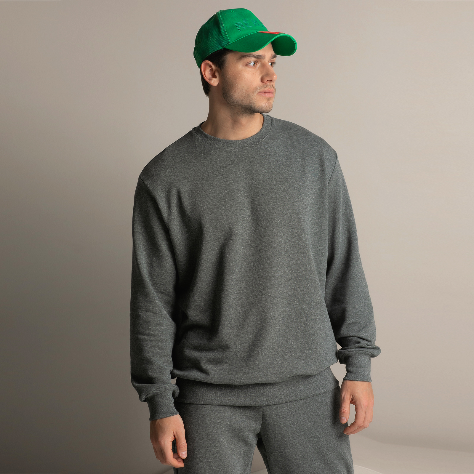 Свитшот Массимо мужской/Massimo men, серый