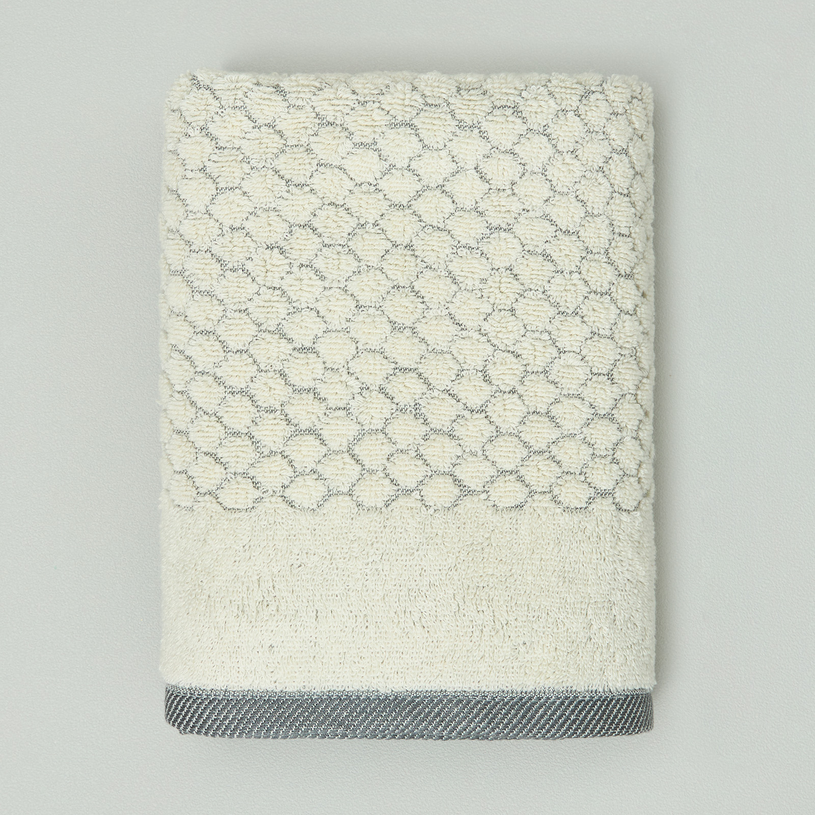 Полотенце махровое Джироламо/Girolamo, серое