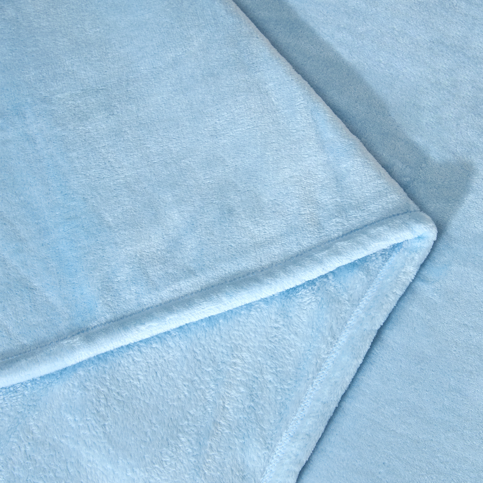 Плед Supersoft, голубой CozyHome, размер 150х200 - фото 5