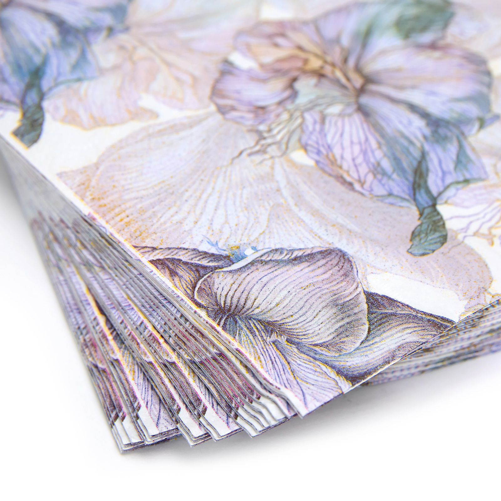 Салфетки бумажные Лилия CozyHome, цвет мультиколор, размер Один размер - фото 2