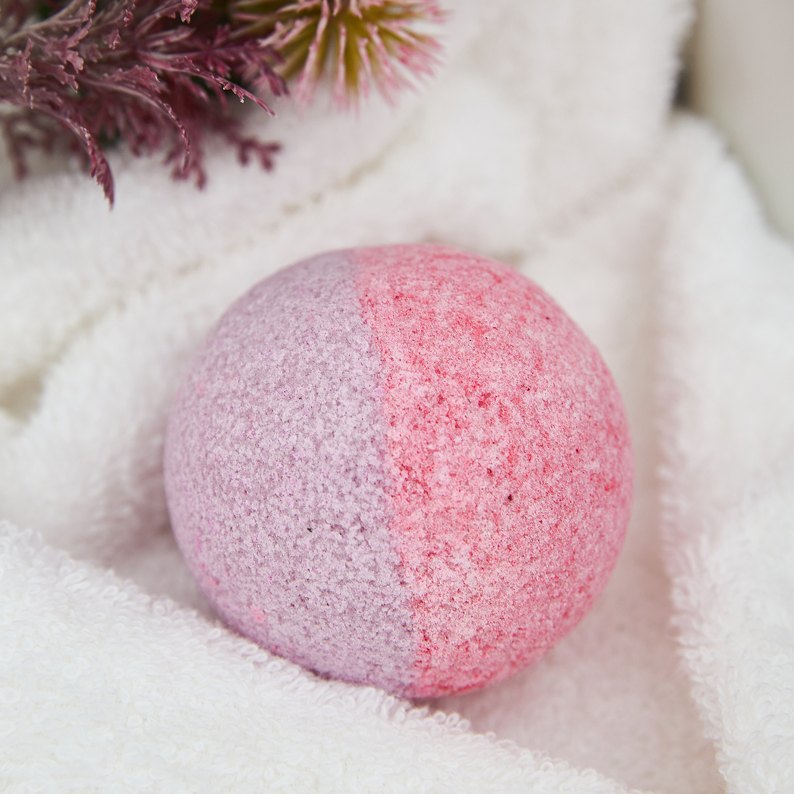 Шар для ванны Виноградный омолаживающий CozyHome, цвет розовый, размер Один размер - фото 1