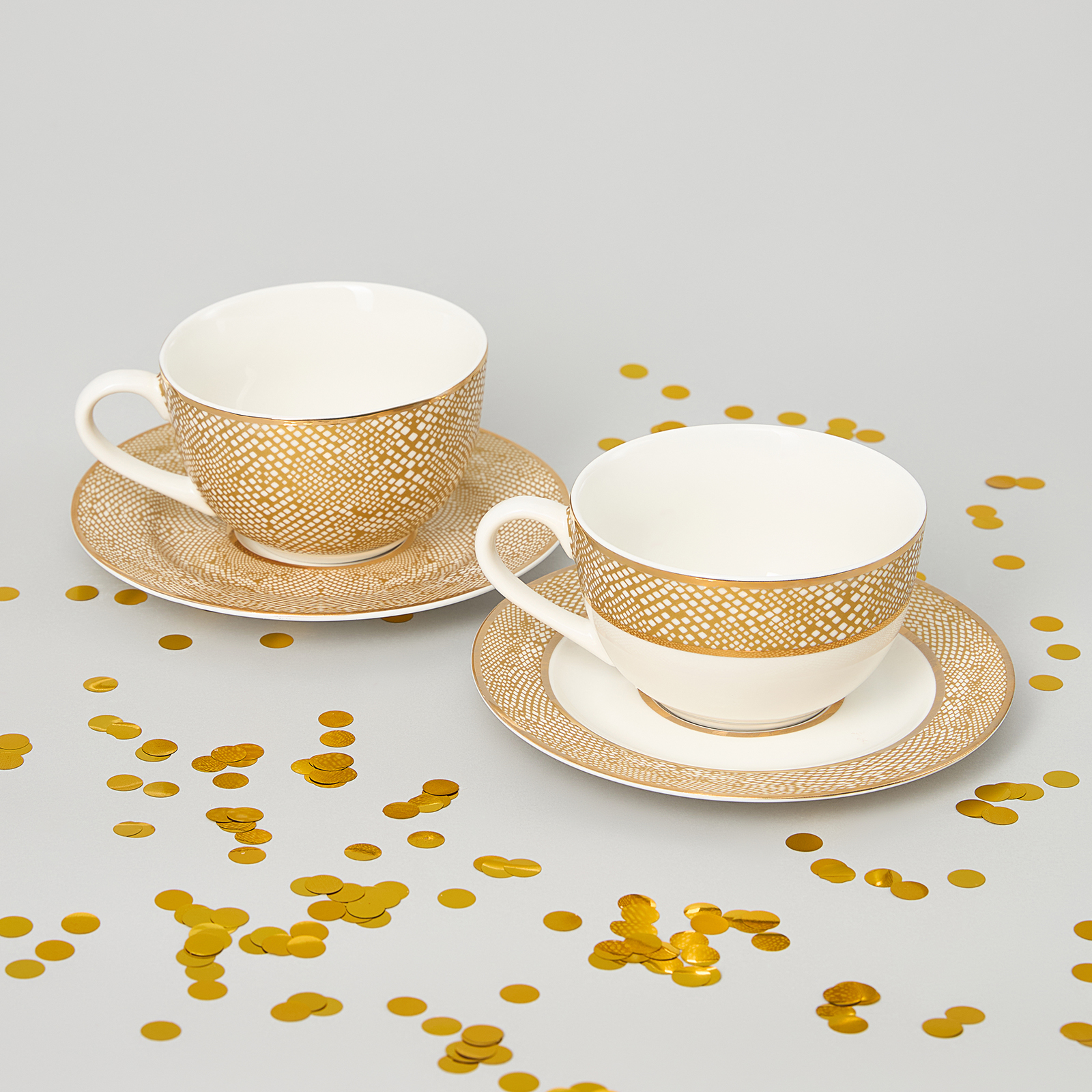 Набор чайных пар Золотая мечта/Golden Dream