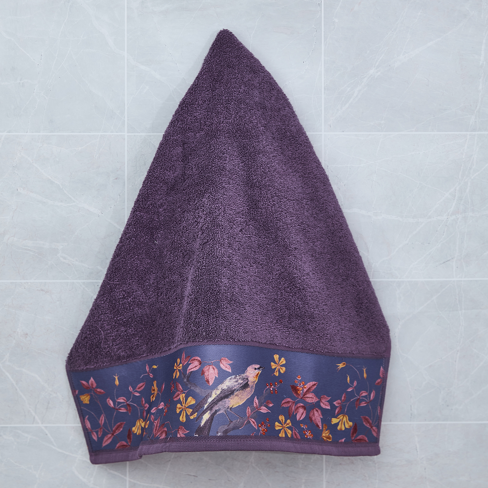 Полотенце махровое Pappagalli CozyHome, цвет лиловый, размер 50х90 - фото 3