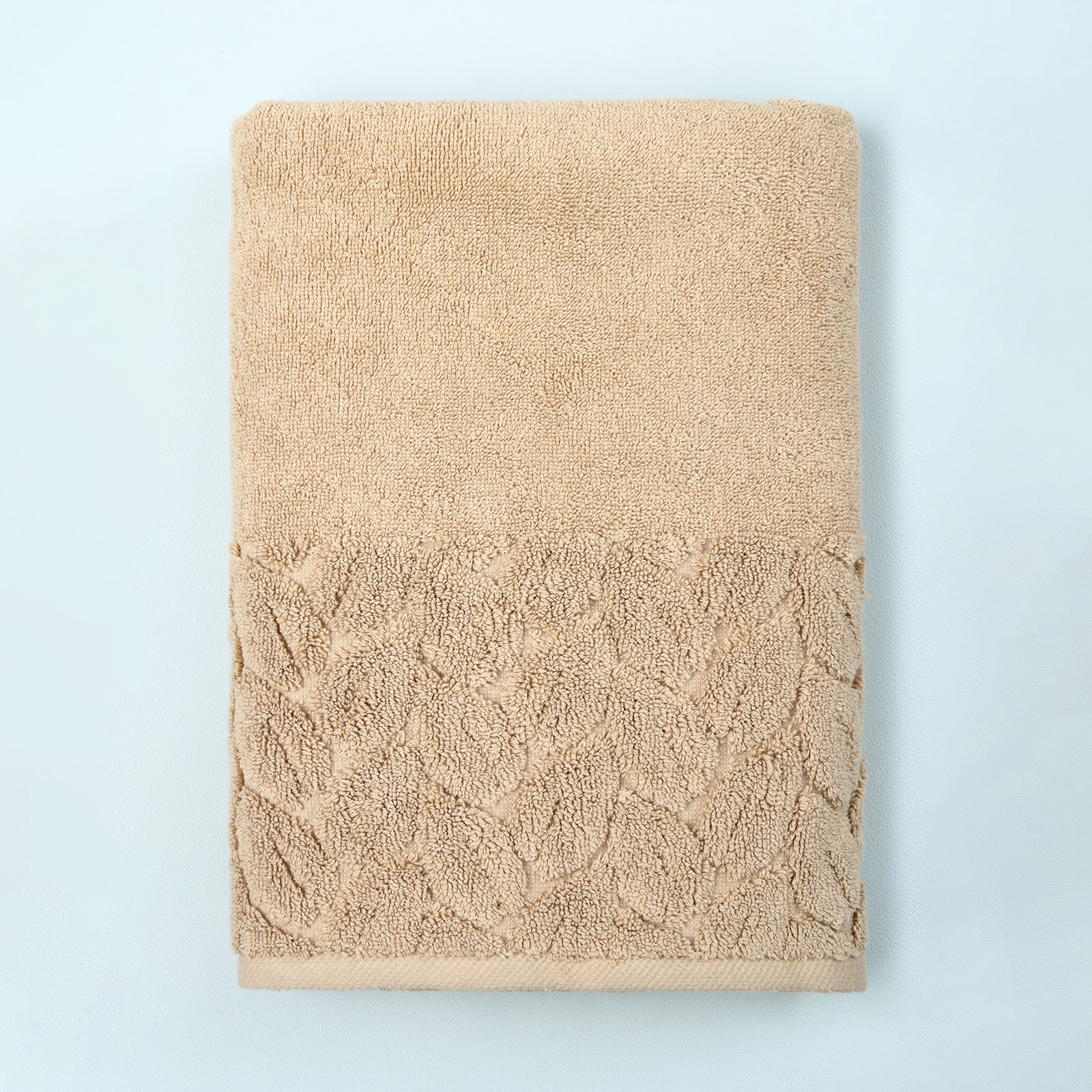 Полотенце махровое Луана/Luana, бежевое