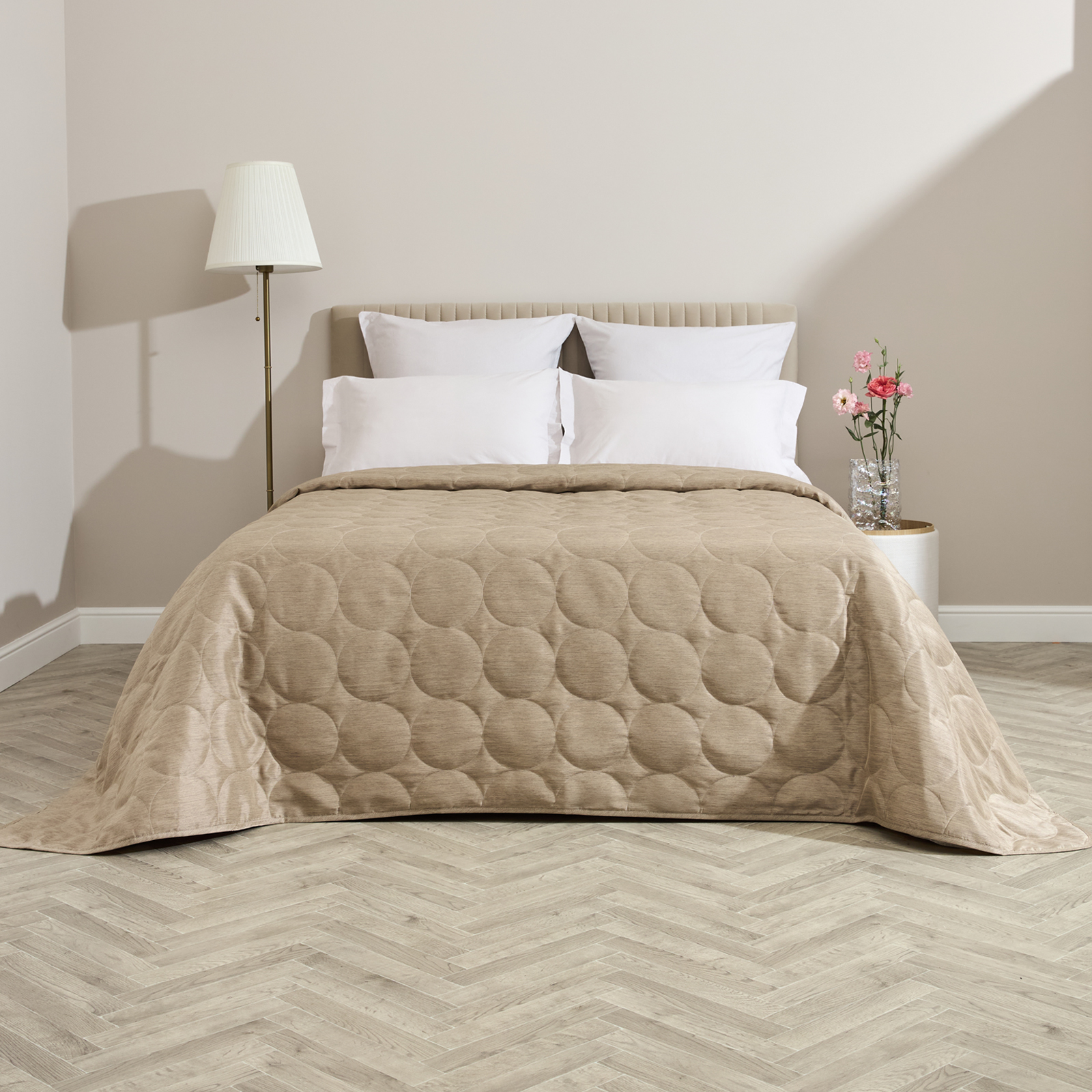 Покрывало Королева/Reina, коричневое