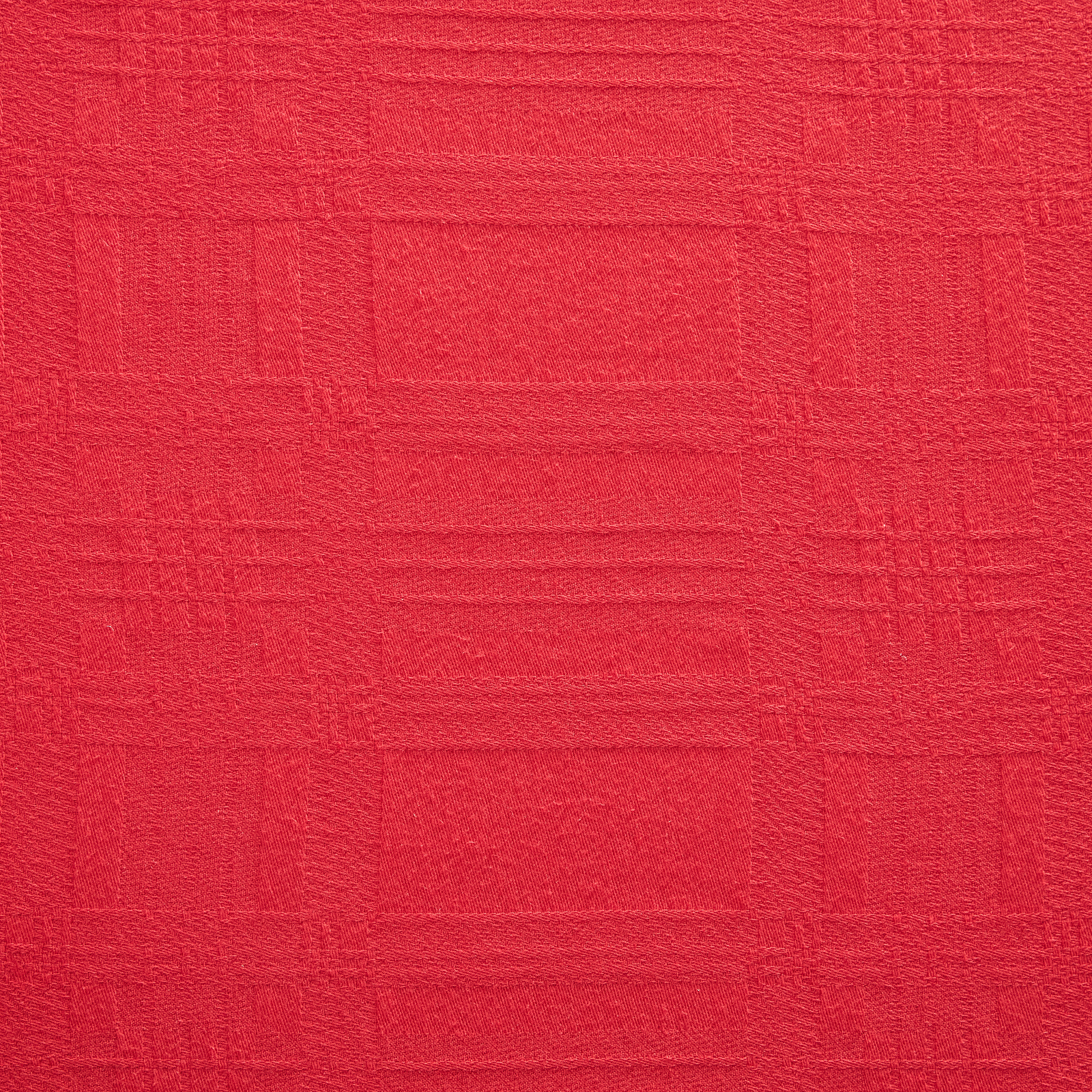 Скатерть Cellula, красная CozyHome, цвет красный, размер 150х200 - фото 3