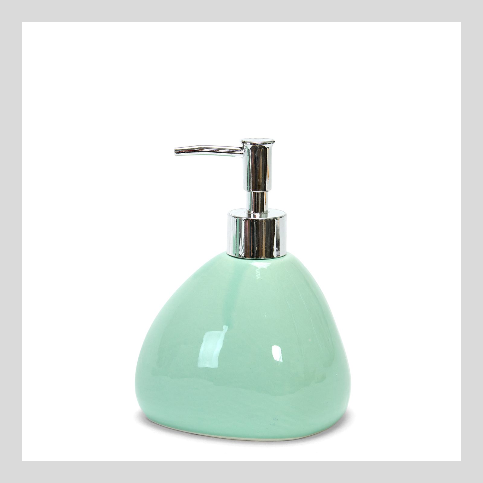Дозатор для мыла Toffia CozyHome, цвет зеленый, размер Один размер