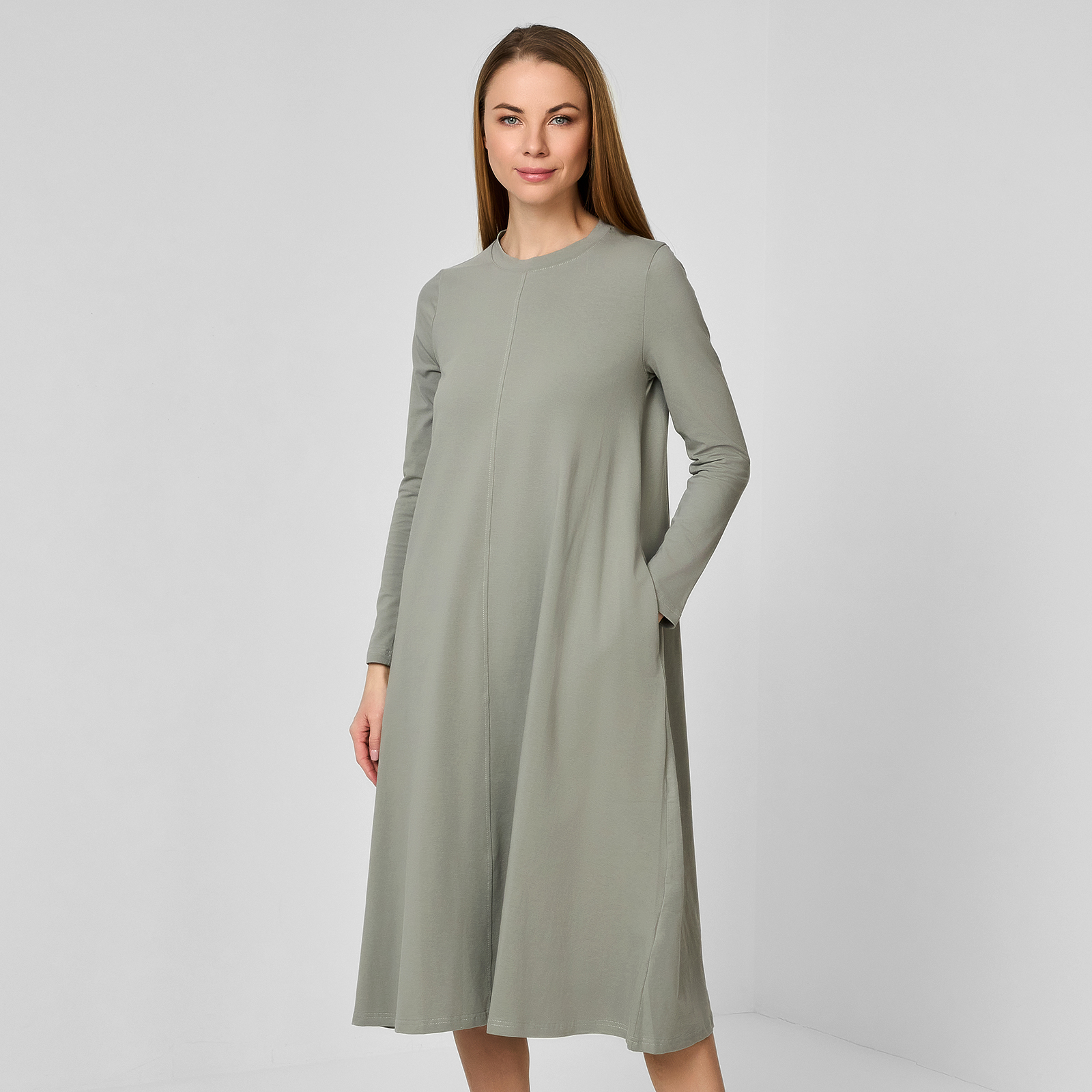 Платье Massimo, темно-серое