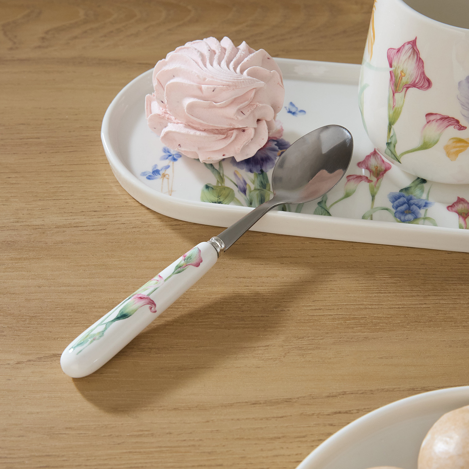 Набор десертных ложек Ирисы/Irises