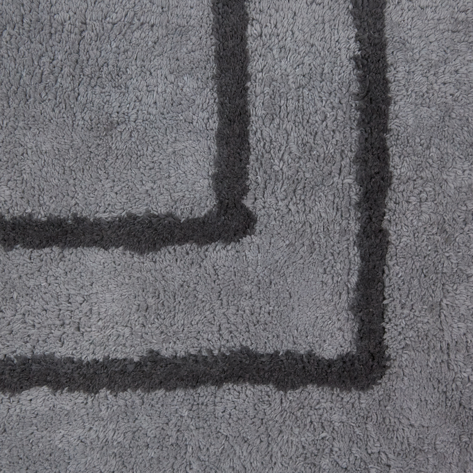 Коврик Foschia, маленький CozyHome, цвет серый, размер 60х60 - фото 3