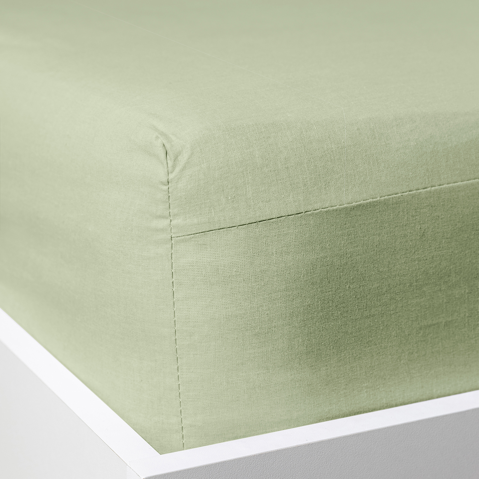 Простыня на резинке Зеленый/Verde