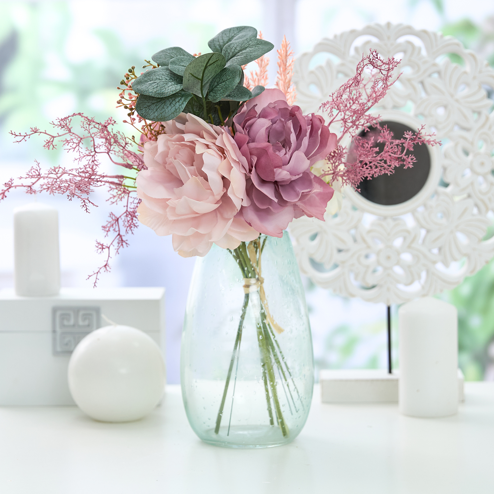 1 букет искусственных цветов пластиковая лаванда искусственное растение украшение для сада и дома букет невесты реквизит для фотографии Букет искусственных цветов Morra