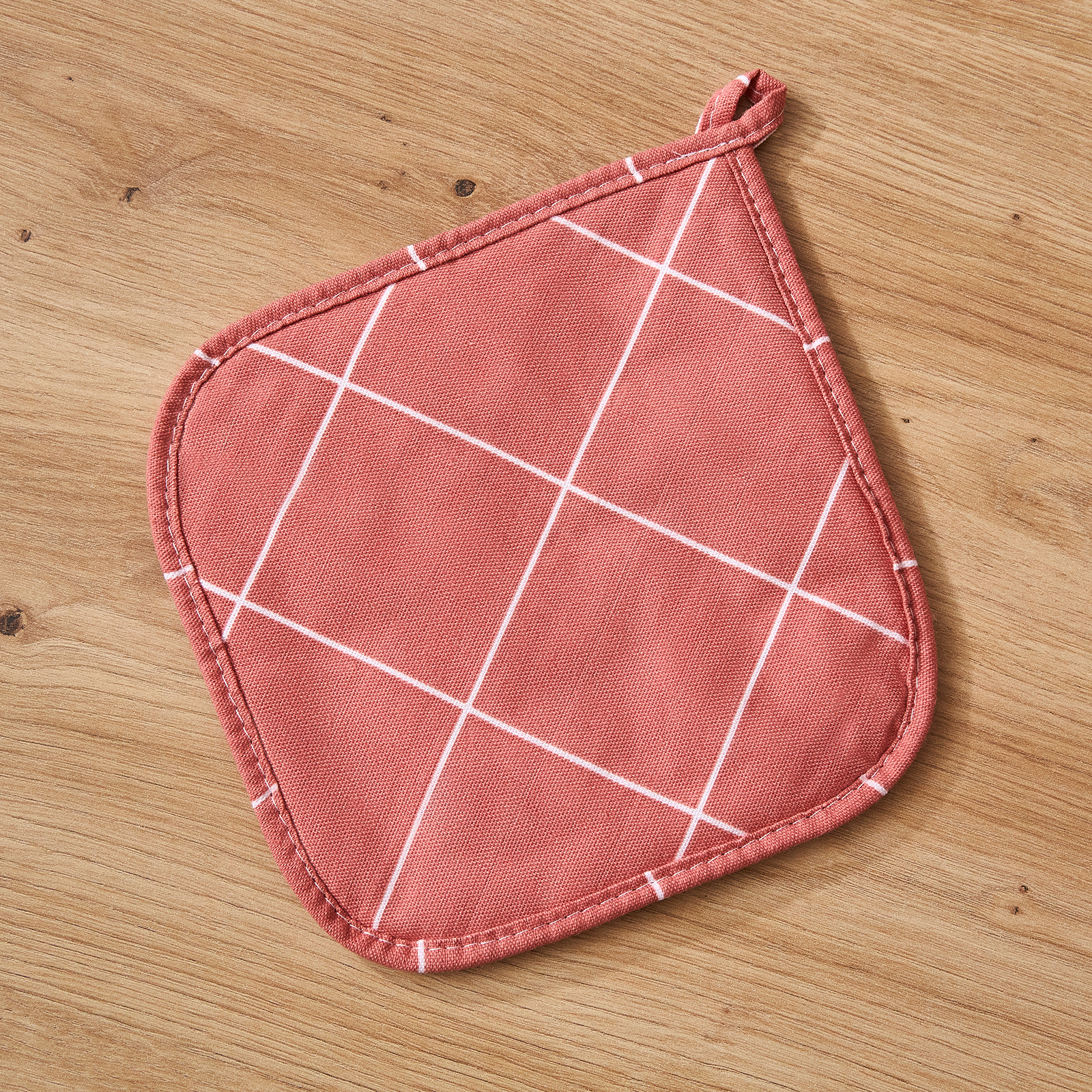 Набор прихваток Quadretti CozyHome, цвет розовый, размер Один размер - фото 5