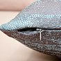 Подушка декоративная Pittura, бирюзовая - фото № 4