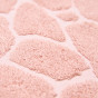 Коврик махровый Acate, розовый - фото № 3